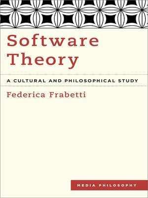 cover image of Software Theory